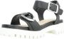 Mtng Stijlvolle Platte Sandalen Black Dames - Thumbnail 3