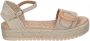 Mtng Plateau Sandalen Beige Dames - Thumbnail 12