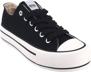 MTNG Sportschoenen Canvas dame MUSTANG 60173 zwart