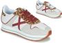 Munich Retro-geïnspireerde Dames Platform Sneakers Beige Dames - Thumbnail 2