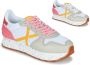 Munich Grijze Retro Sportschoenen met Sky Sole Pink - Thumbnail 2