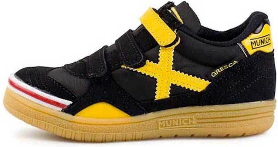 Munich Voetbalschoenen Gresca kid velcro 1508606 NEGRO - Foto 3