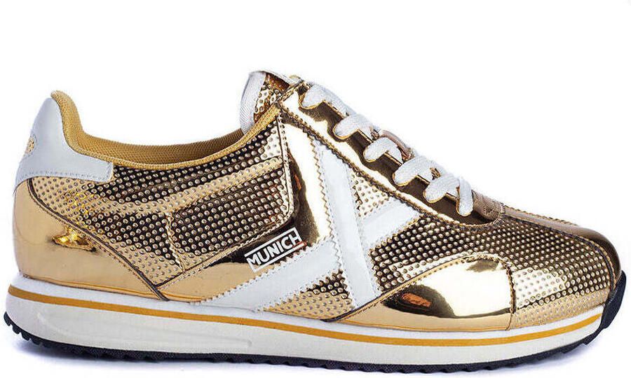 Munich Lage Sneakers Sapporo 8350140 Dorado Blanco