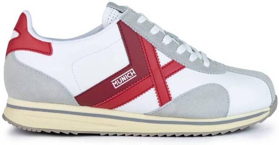 Munich Lage Sneakers Sapporo 8350172 Blanco Rojo