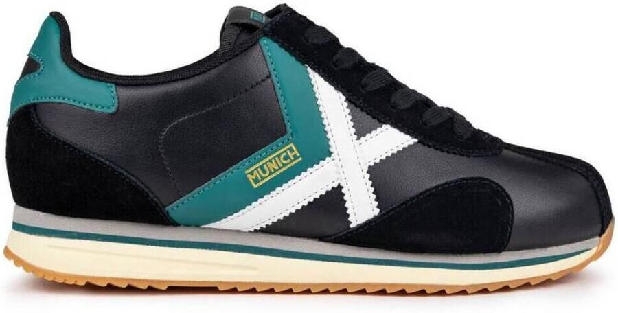 Munich Retro Sapporo Zwarte Sneaker Black Heren