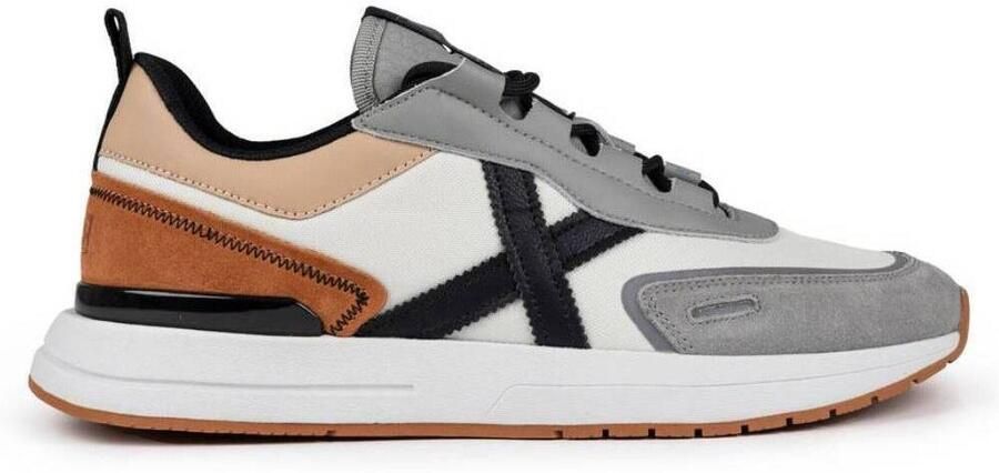 Munich Speed Comfortabele Witte Sneakers Multicolor