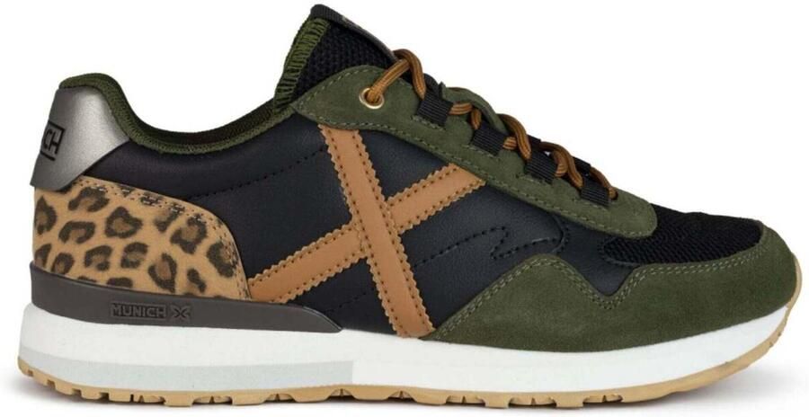 Munich Groene Casual Textiel Sneakers voor Vrouwen Green Dames - Foto 2