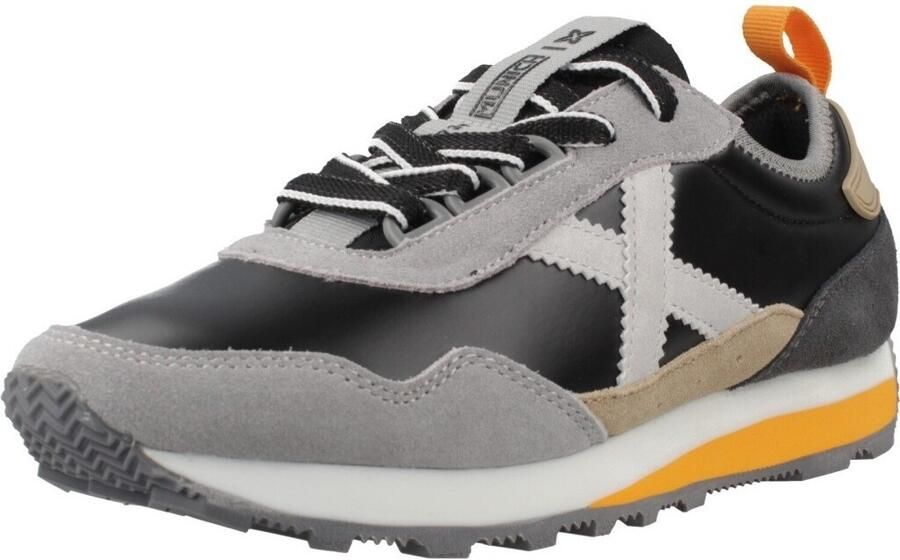 Munich Retro-geïnspireerde zwarte sneakers - Foto 4