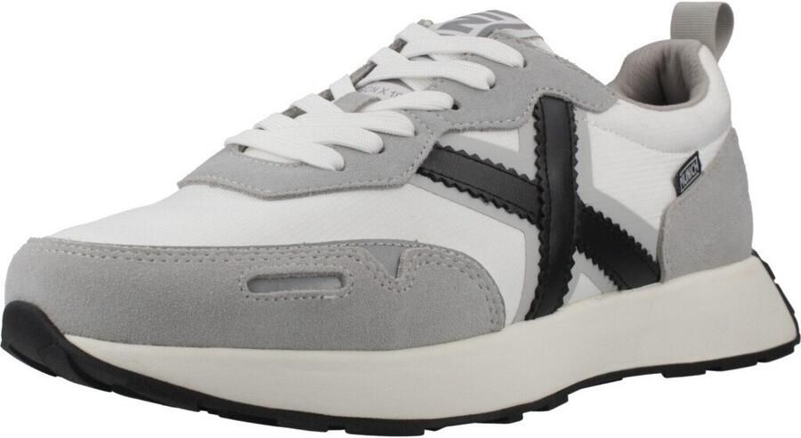 Munich Witte sportieve textielen sneakers met rubberen zool - Foto 5