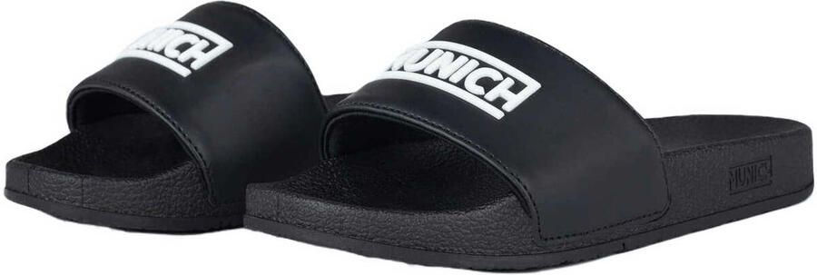 Munich Teenslippers FLAT SLIDER D LOGO BLA - Foto 3
