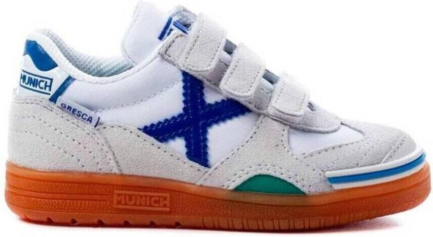 Munich Gresca Velcro In Zaalschoenen Wit - Foto 2