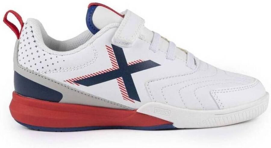 Munich Voetbalschoenen Rondito Kid Elastic Laces 4069008 Blanco