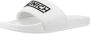 Munich Platte Slider 3D Logo Flip-flops White Heren - Thumbnail 3