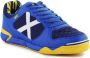 Munich One Sr. zaalvoetbalschoenen kobaltblauw geel wit - Thumbnail 2