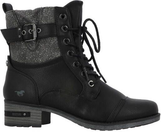 Mustang Shoes Veterlaarsjes met ritssluiting aan de binnenkant