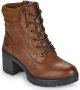 Mustang Shoes Laarsjes veterschoenen blokhak trachtenenkellaars met ritssluiting - Thumbnail 2