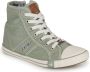 Mustang Shoes Sneakers High-Top-Sneaker Vrijetijdsschoen high top-sneaker veterschoen met label in de loopzool - Thumbnail 1