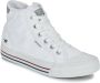 Mustang Shoes Plateausneakers veterschoen vrijetijdsschoen high top-sneaker met rits - Thumbnail 2