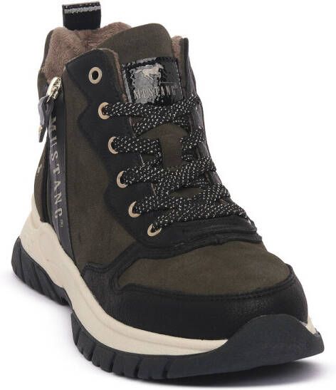 Mustang Hoge Sneakers BLACK