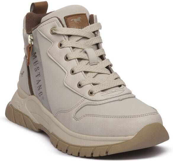 Mustang Hoge Sneakers CREAM
