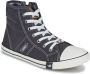 Mustang Shoes Sneakers high top-sneaker veterschoen met label in de loopzool - Thumbnail 2