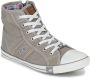 Mustang Shoes Sneakers high top-sneaker veterschoen met label in de loopzool - Thumbnail 1