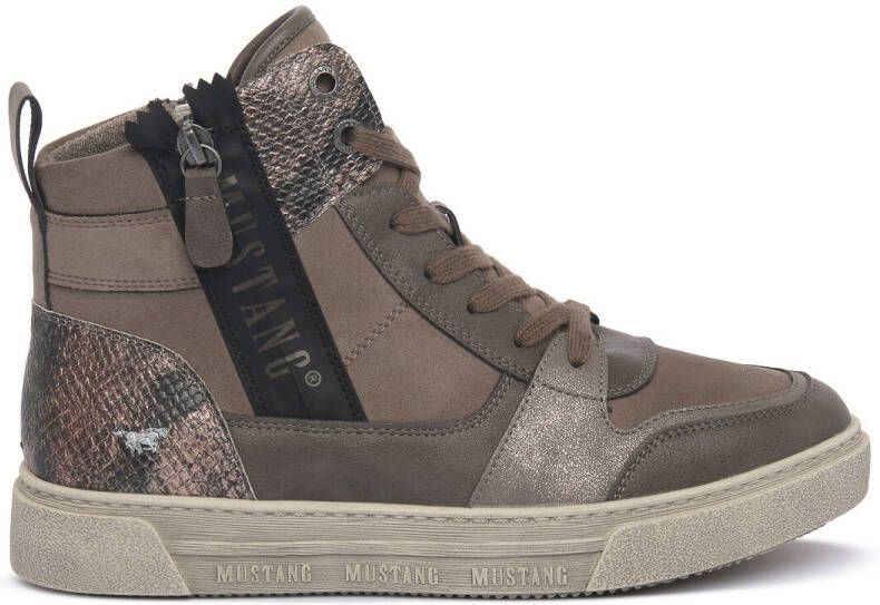 Mustang Hoge Sneakers LAVA