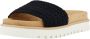 Mustang Zomer Zwart Textiel Slipper Black - Thumbnail 4