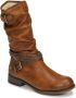 Mustang Shoes Winterlaarzen met siergespen op de slouchy schacht - Thumbnail 2