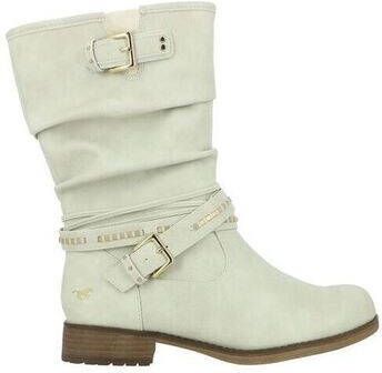 Mustang Shoes Winterlaarzen met siergespen op de slouchy schacht