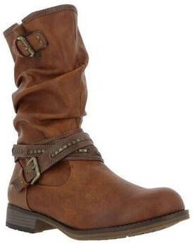 Mustang Shoes Winterlaarzen met siergespen op de slouchy schacht - Foto 3
