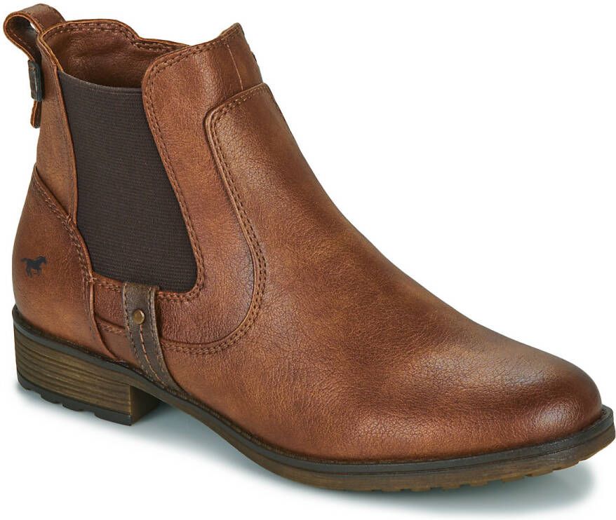 Mustang Shoes Chelsea-boots in moderne used-look