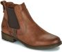 Mustang Shoes Chelsea-boots slip-on boots ankle boots business shoe in current used look - Thumbnail 1