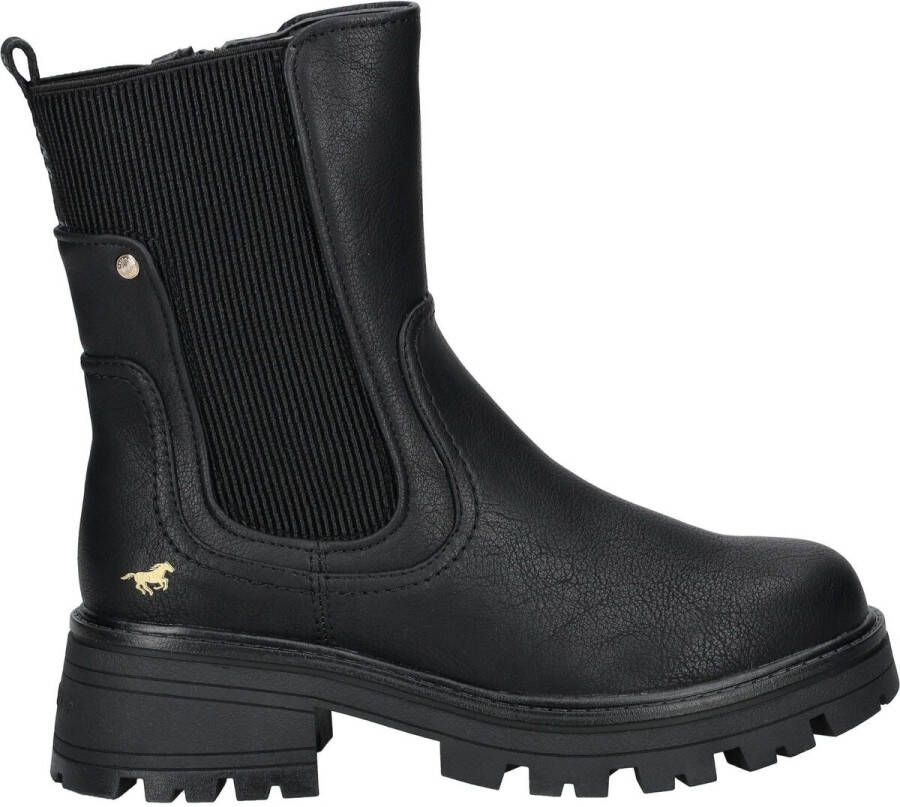 Mustang Shoes Chelsea-boots Slip-on laarzen herfstschoen met comfortabele stretchinzet