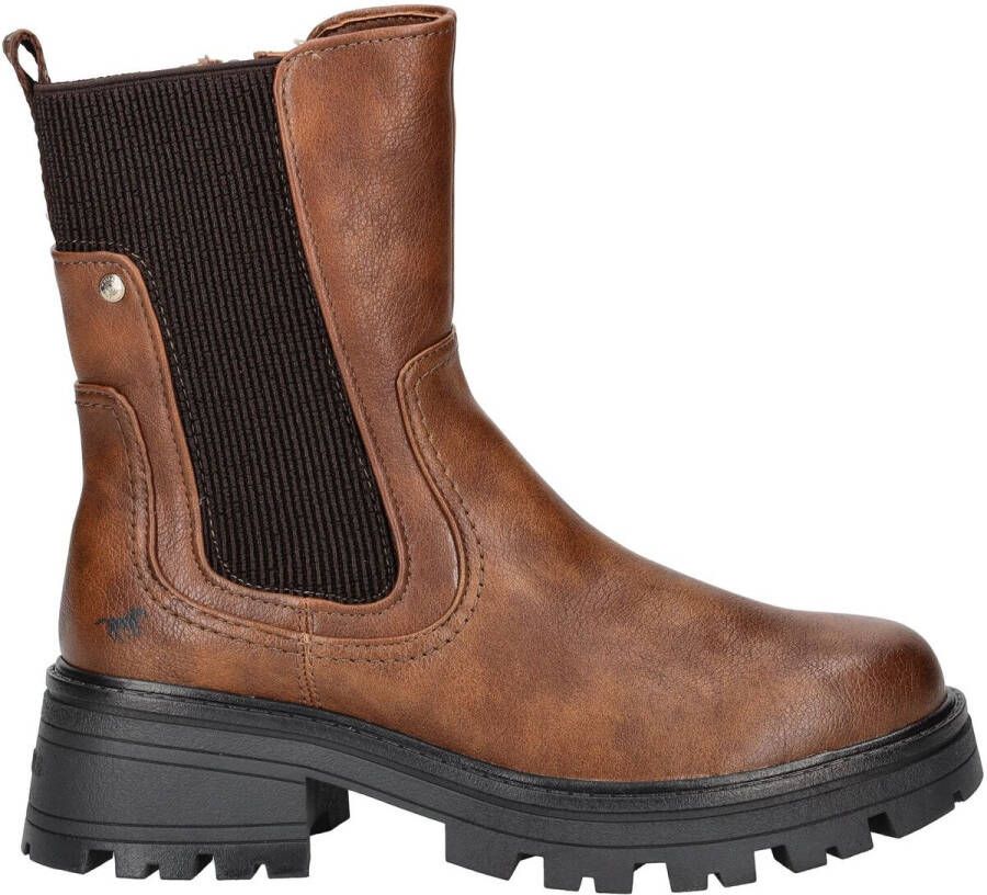 Mustang Shoes Chelsea-boots Slip-on laarzen herfstschoen met comfortabele stretchinzet