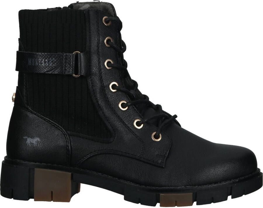 Mustang Shoes Veterlaarsjes Boots winterlaarzen met binnenrits