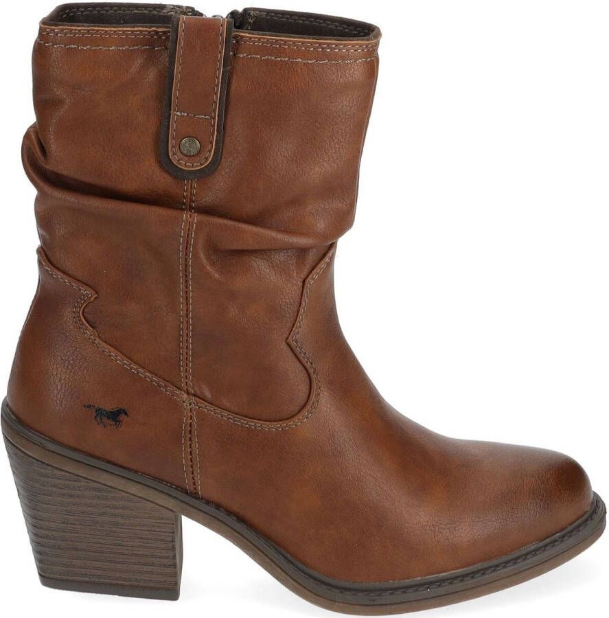 Mustang Shoes Cowboylaarzen met aangerimpelde slouchy-schacht - Foto 8