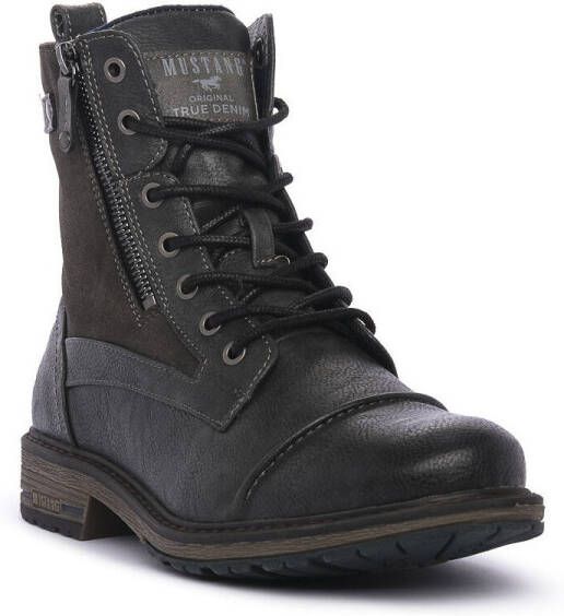 Mustang Shoes Veterschoenen Herfst schoen veterschoen met praktische aantrekloop - Foto 2