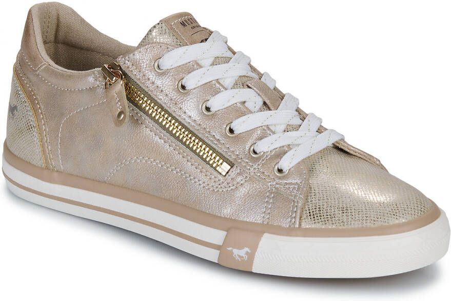 Mustang Shoes Sneakers met zijrits vrijetijdsschoen halve schoen veterschoen