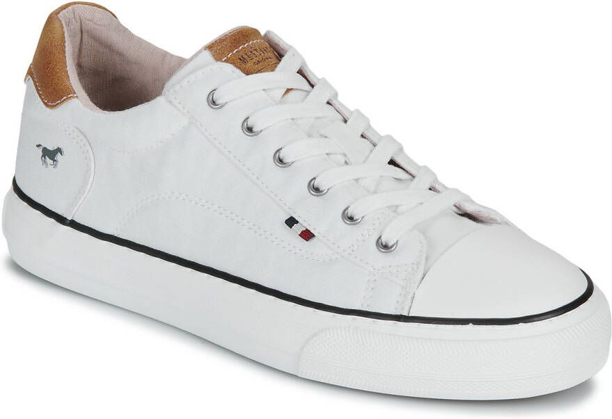 Mustang Shoes Sneakers vrijetijdsschoen lage schoen veterschoen met rubberen kap