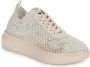 Mustang Beige Bloemen Sneakers voor Dames Beige Dames - Thumbnail 3