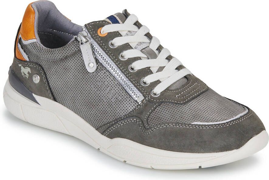 Mustang Shoes Sneakers met zijrits vrijetijdsschoen lage schoen veterschoen