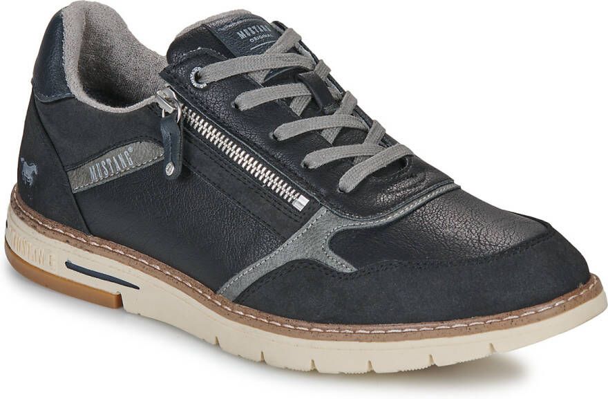 Mustang Shoes Veterschoenen met rits vrijetijdsschoen lage schoen veterschoen