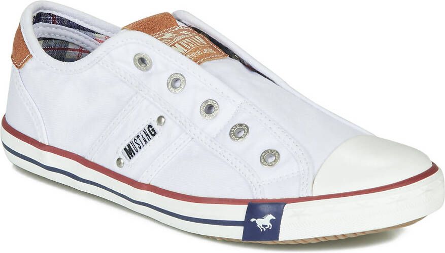 Mustang Sneaker in modieuze look Wit - Foto 2