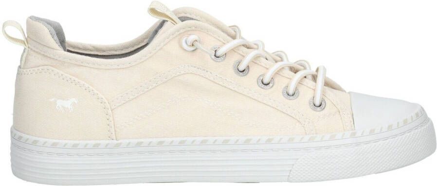 Mustang Shoes Slip-on sneakers slippers instapschoen vrijetijdsschoen met gekleurde zoolrand