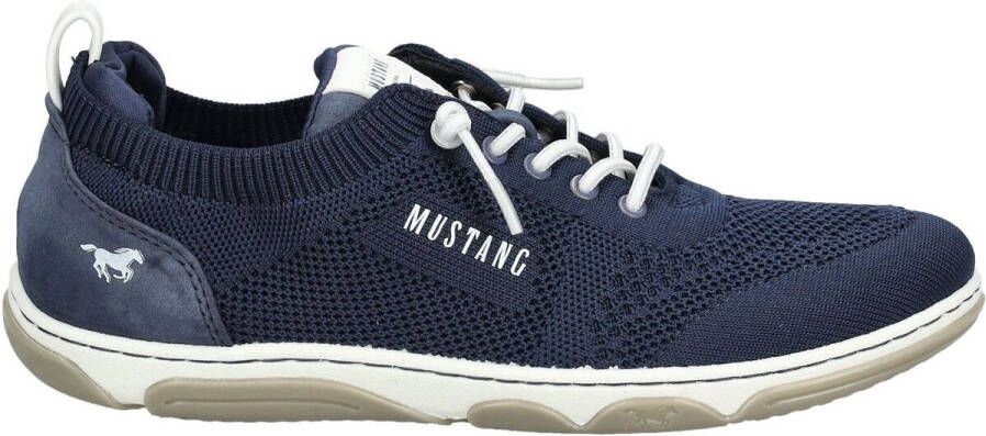 Mustang Shoes Slip-on sneakers vrijetijdsschoen lage schoen instapschoen met elastische veters