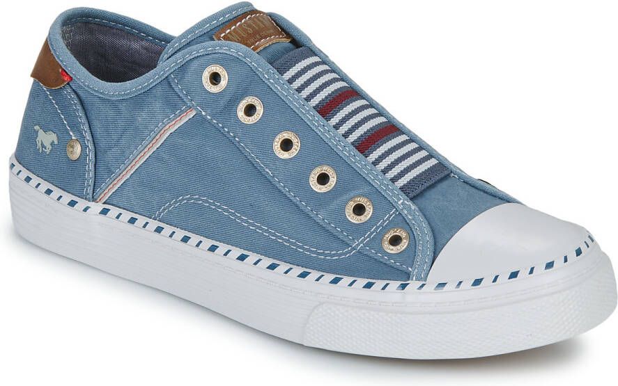 Mustang Shoes Slip-on sneakers met praktisch elastiek