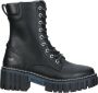 Mustang Shoes Veterschoenen hakken veterschoenen met sterke profielzool - Thumbnail 1