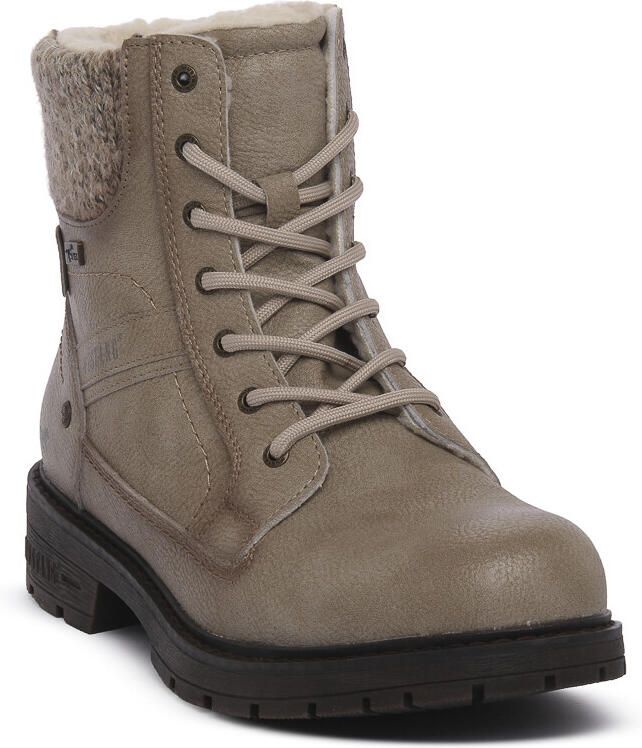 Mustang Enkellaarzen OFF WHITE