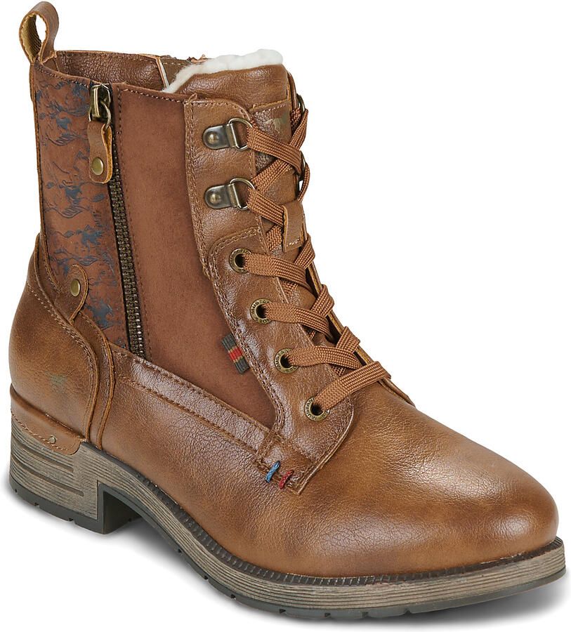 Mustang Shoes Winterlaarsjes Gelja Winterlaarsje laarzen met binnenrits